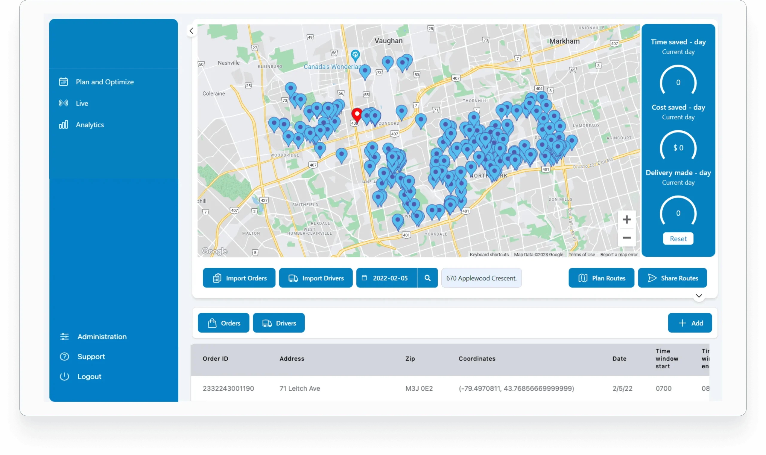 Delivery routing (2)