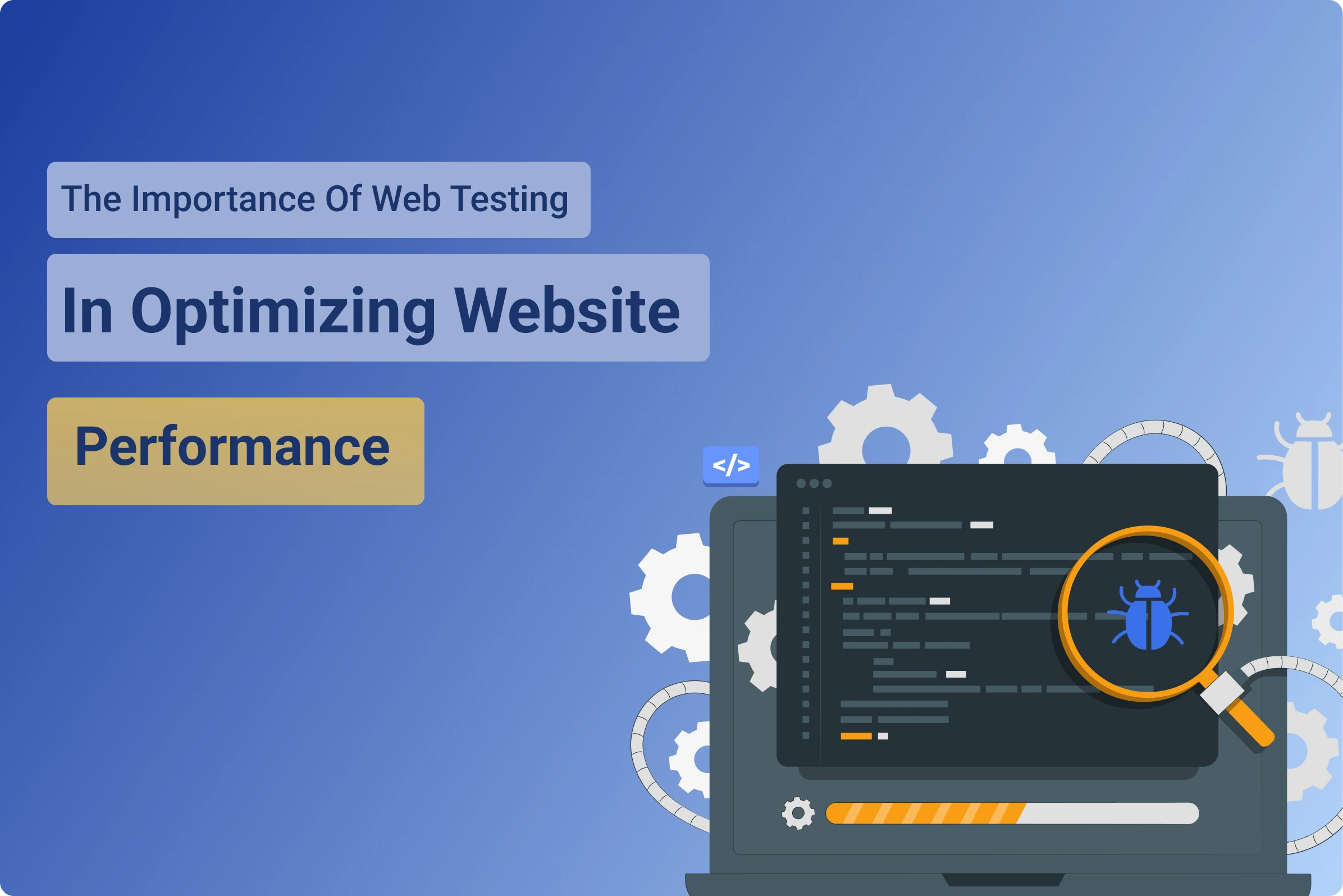 Web teting for blog