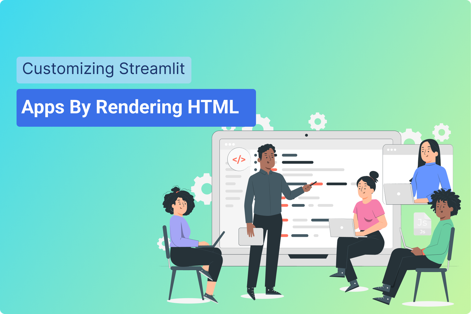 Customizing Streamlit Apps by rendering HTML