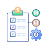 cost-management-plan---modern-style-icon