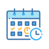 schedule-management---modern-style-icon